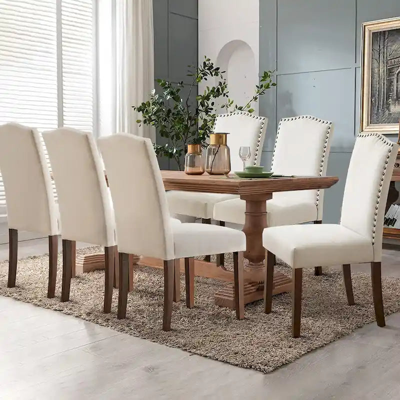 Dining Chairs Set Of 2, Mid-Century Modern Dinning Chairs, Living Room Bedroom Outdoor Lounge Chair, White Kitchen Accent Chairs