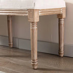 48 Extra-Long Rectangular Tufted Ottoman Bench Seat-Beige