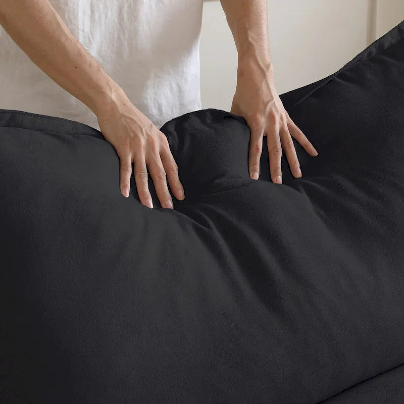 5-Seat Modern V Shape Sectional Couch for Living Room