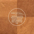 Poly & Bark Girona 88 Sofa - Full Grain Genuine Italian Leather