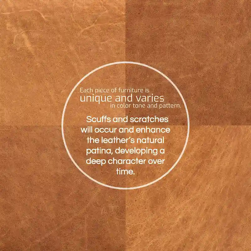 Poly & Bark Girona 88 Sofa - Full Grain Genuine Italian Leather