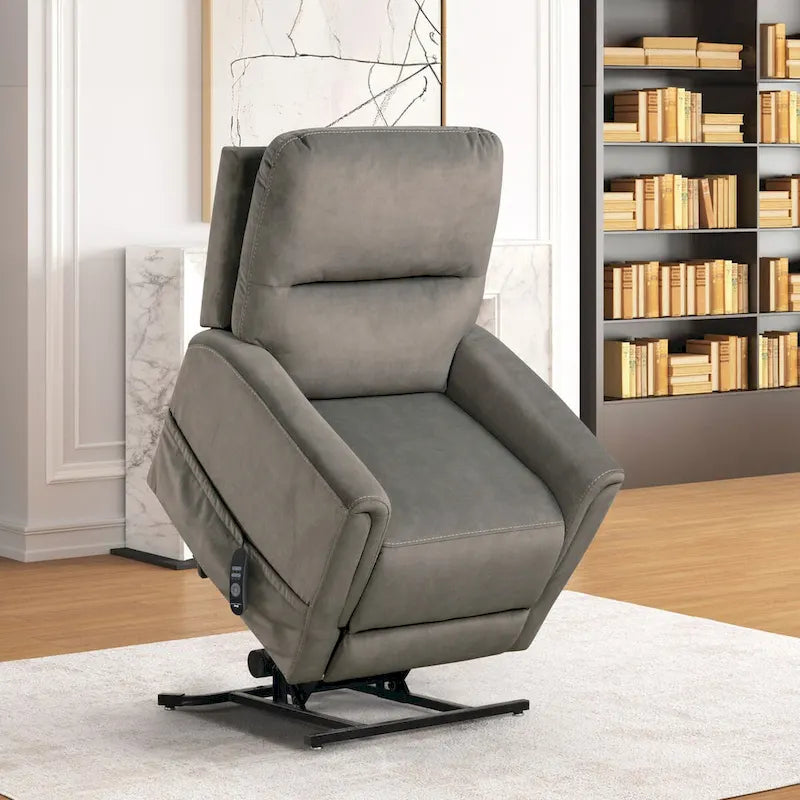 Furniture of America Mio Power Lift Assist Recliner with Massage, Heating and USB Port