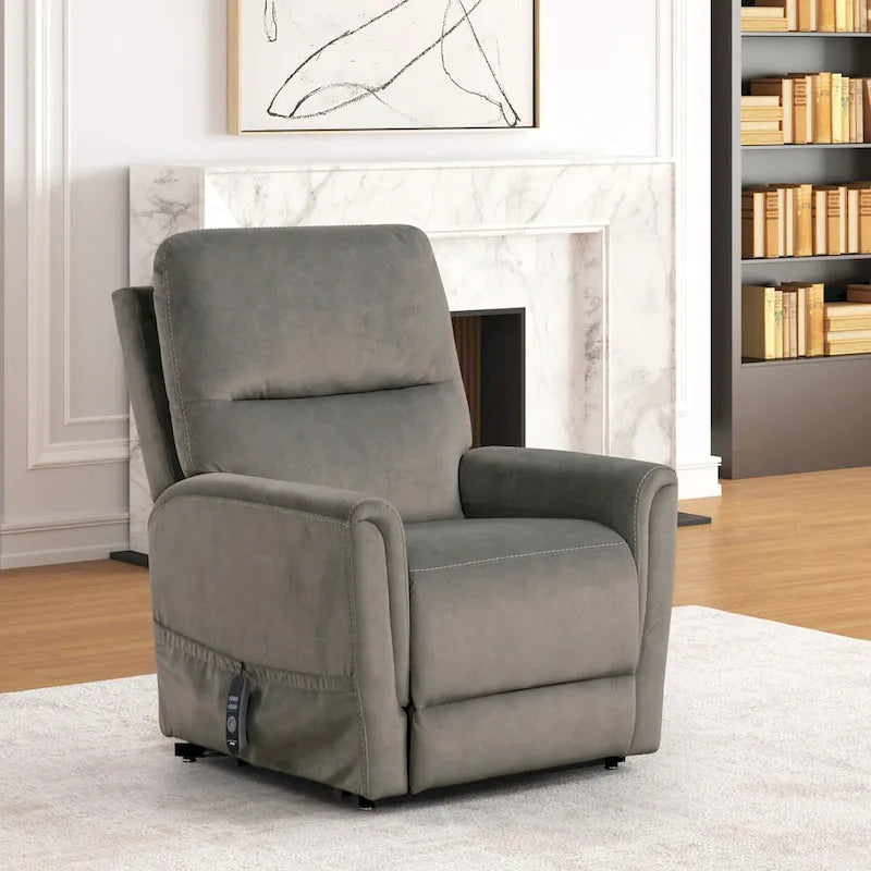 Furniture of America Mio Power Lift Assist Recliner with Massage, Heating and USB Port