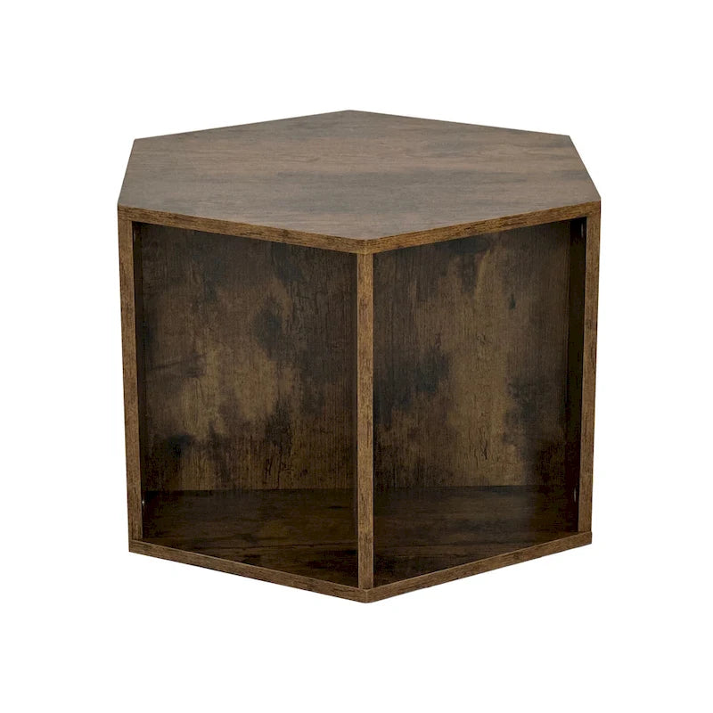 Hexagonal Coffee Table Side Table Nightstand