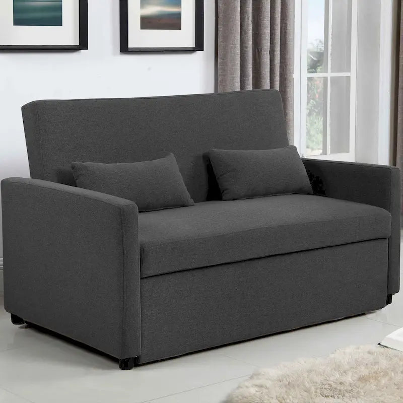 Taite 58 in. Convertible Pull Out Sleeper Sofa Bed