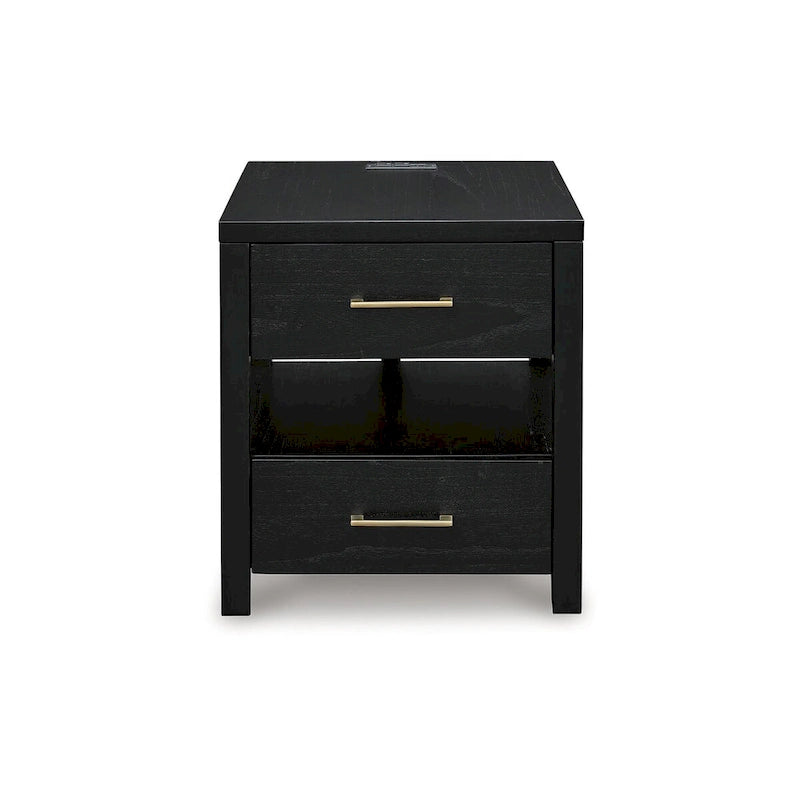 Signature Design by Ashley Winbardi Black End Table - 22W x 24D x 24H
