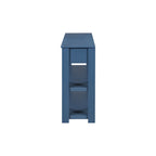 Entryway Console End Table with 4 Drawers and 2 Shelves for Hallway, Living Rooms