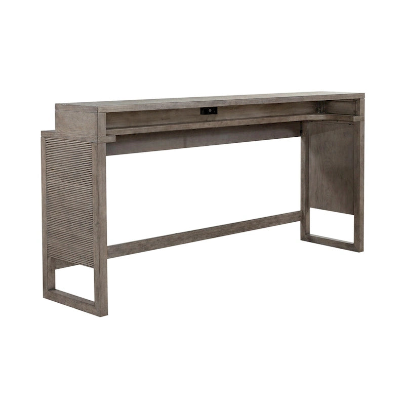 Bartlett Field Dusty Taupe 4 Piece Console Bar Table Set