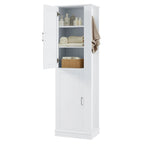 Freestanding Storage Cabinet with Hook