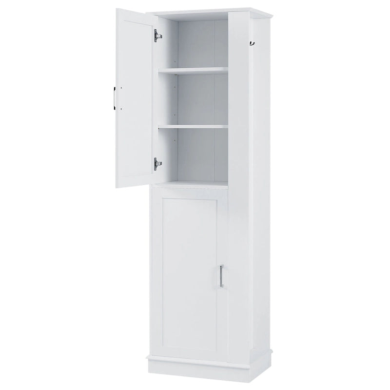 Freestanding Storage Cabinet with Hook