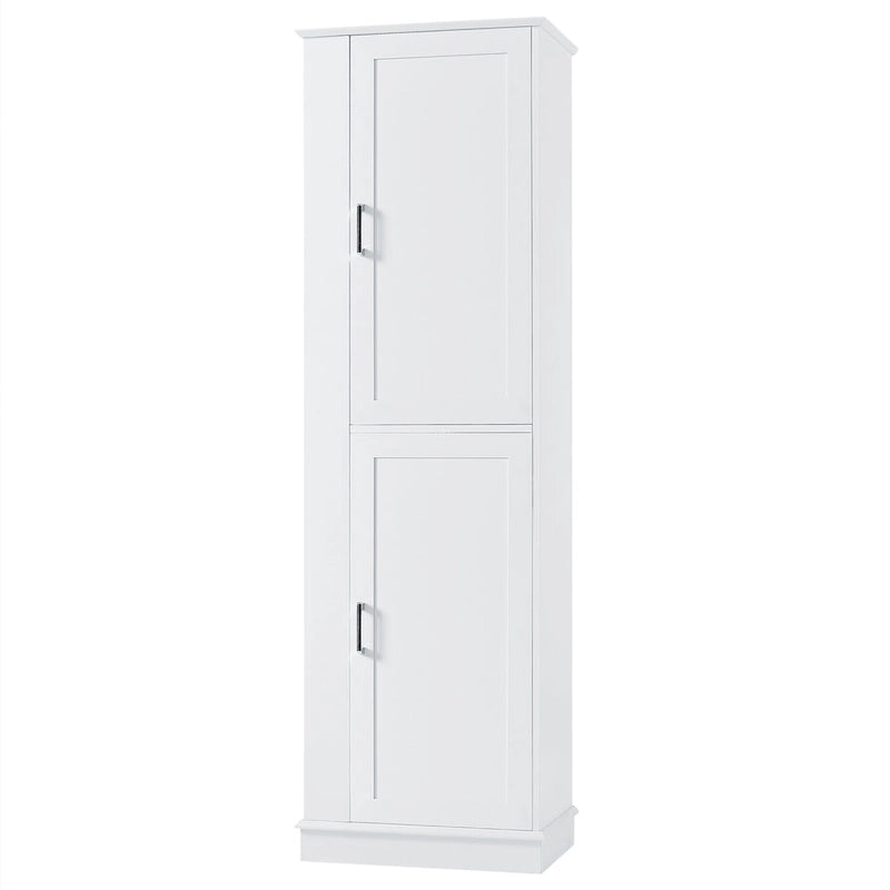 Freestanding Storage Cabinet with Hook