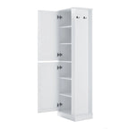 Freestanding Storage Cabinet with Hook