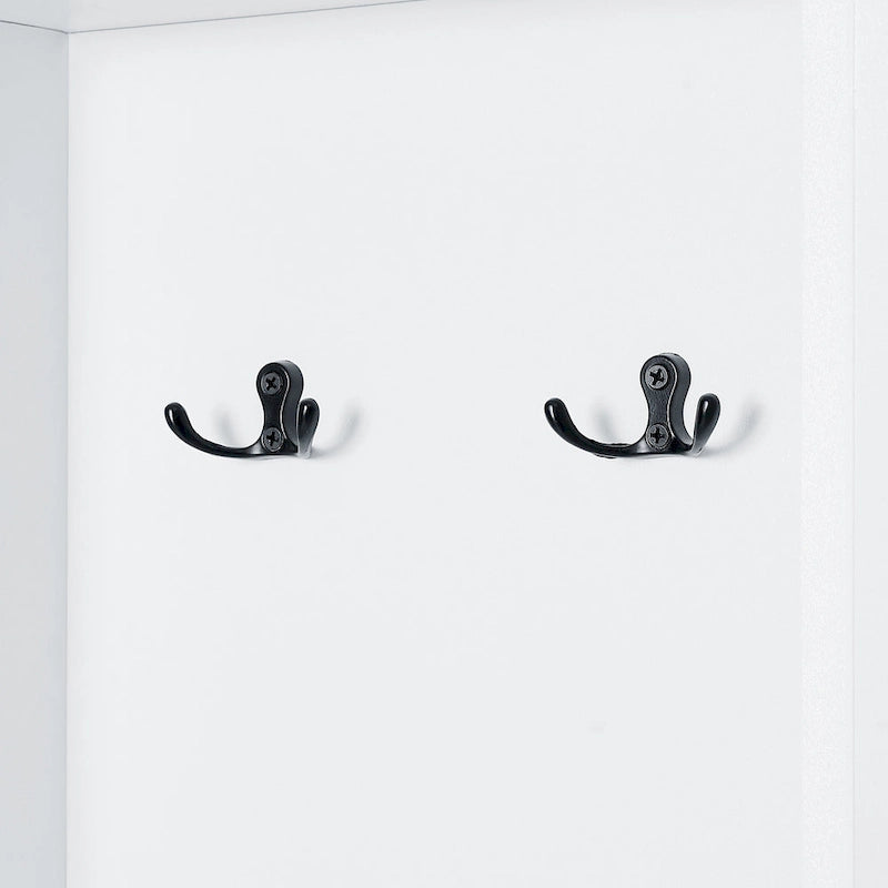 Freestanding Storage Cabinet with Hook