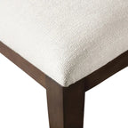 Furniture of America Liora Modern Dark Walnut Solid Wood Dining Chairs (Set of 2)