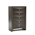 Furniture of America Brent Traditional 5-Drawer Solid Wood Chest